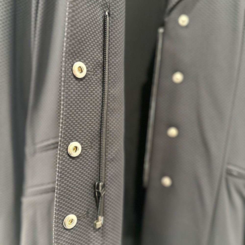 R.J. CLASSICS PALMETTO XTREME SOFT SHELL SHOW COAT - 6R BLACK TONAL - Picture 7 of 7